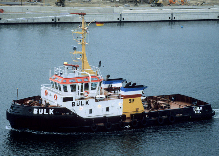 Photograph of the vessel  Bülk pictured at Kiel on 27th May 1998