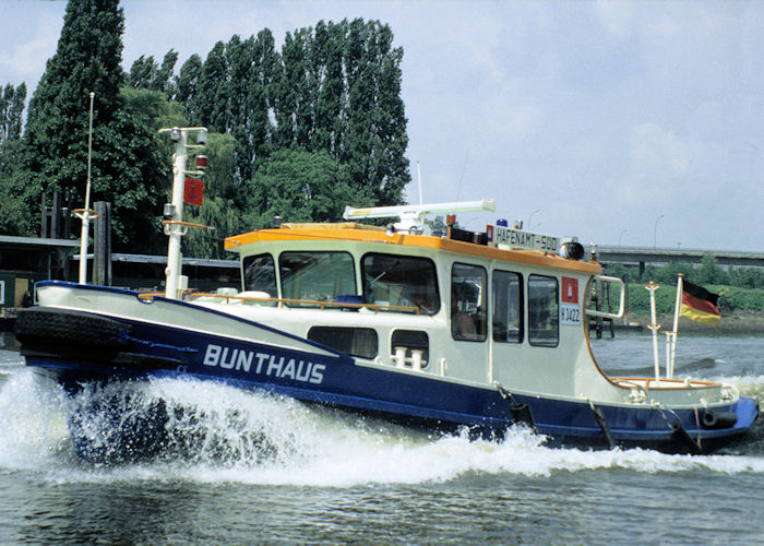 Photograph of the vessel  Bunthaus pictured at Hamburg on 9th June 1997
