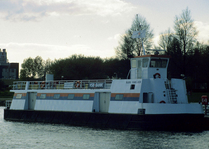 Photograph of the vessel  Burg Van Lier pictured at Vlaardingen on 20th April 1997