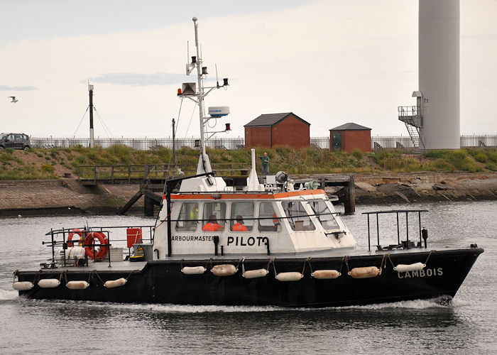 Photograph of the vessel pv Cambois pictured at Blyth on 21st August 2013