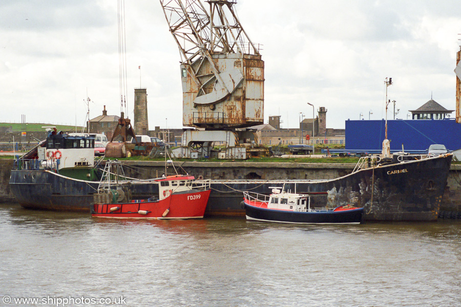 Photograph of the vessel  Carmel pictured laid up at Whitehaven on 23rd October 2002