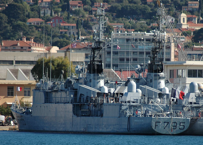 Photograph of the vessel FS Commandant Ducuing pictured at Toulon on 9th August 2008
