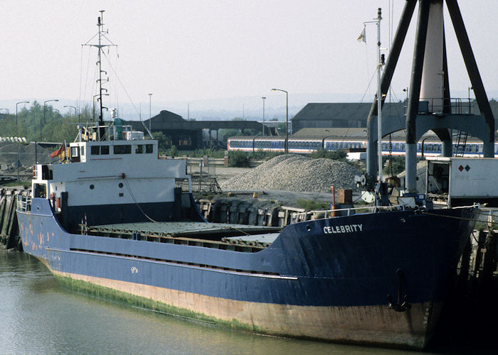 Photograph of the vessel  Celebrity pictured at Littlehampton on 10th May 1998