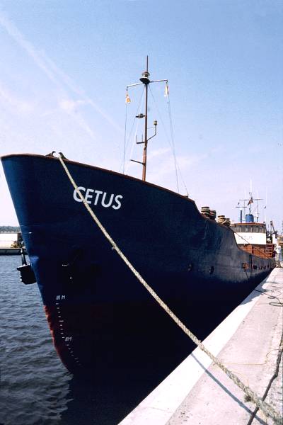 Photograph of the vessel  Cetus pictured in Vejle on 29th May 1998
