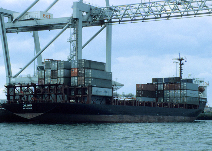 Photograph of the vessel  Chesham pictured in Europahaven, Europoort on 20th April 1997
