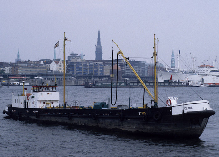 Photograph of the vessel  Claus pictured in Hamburg on 23rd August 1995