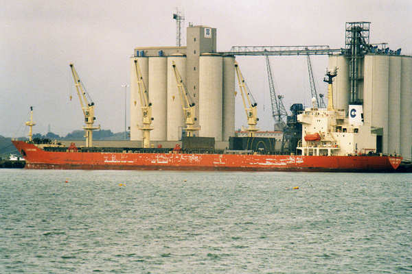 Photograph of the vessel  Clipper Mirage pictured in Southampton on 12th April 2000