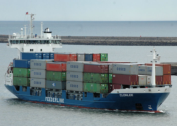 Photograph of the vessel  Clonlee pictured passing North Shields on 10th August 2010