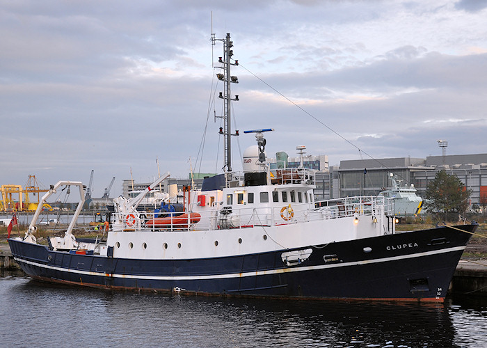 Photograph of the vessel rv Clupea pictured at Leith on 3rd November 2011