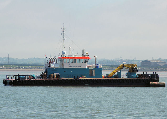 Photograph of the vessel  Coastal Discovery pictured on the River Medway on 22nd May 2010