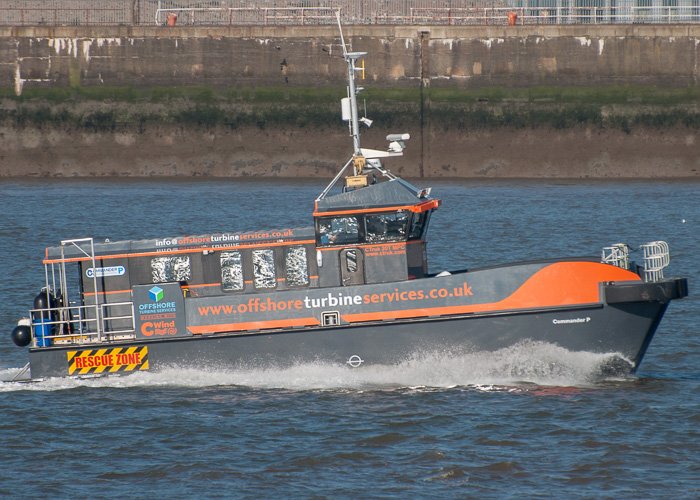 Photograph of the vessel  Commander P pictured at Liverpool on 31st May 2014