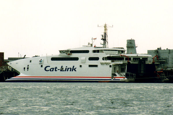 Photograph of the vessel  Condor 11 pictured in Portland on 15th April 1995