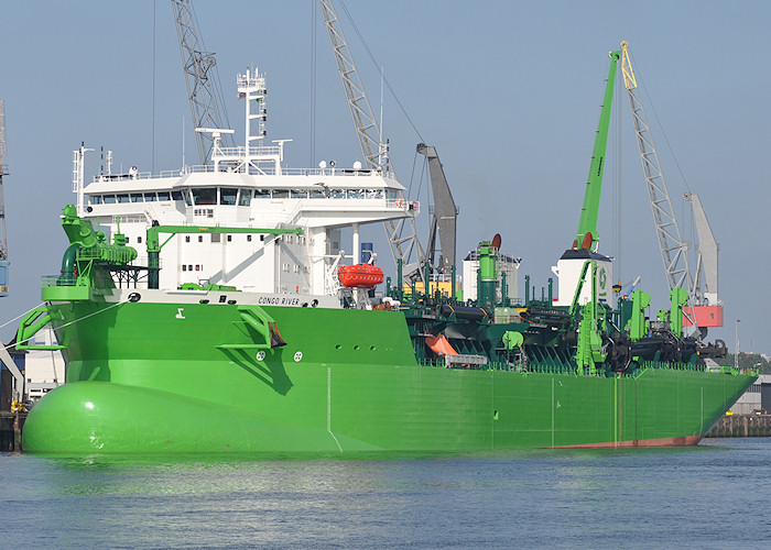 Photograph of the vessel  Congo River pictured in Waalhaven, Rotterdam on 26th June 2011