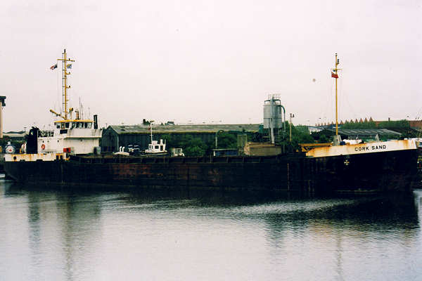 Photograph of the vessel  Cork Sand pictured in Salford Docks on 6th June 2001