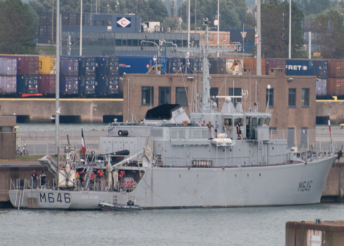 Photograph of the vessel FS Croix du Sud pictured at Zeebrugge on 19th July 2014