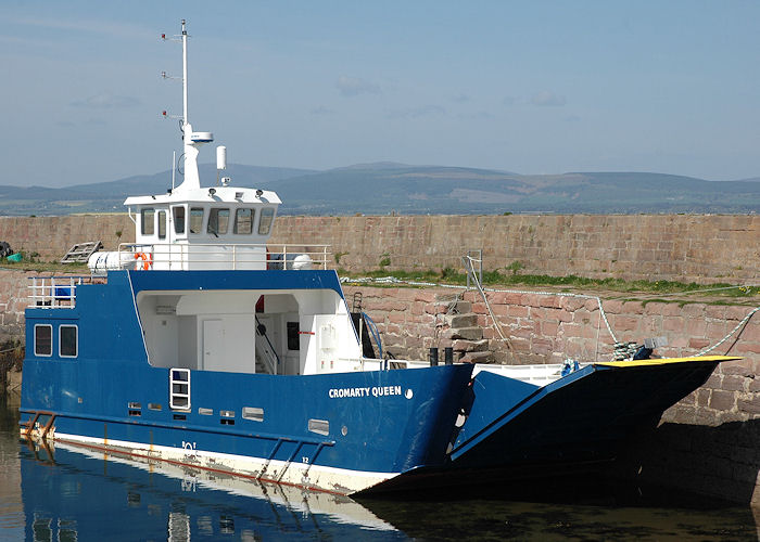 Photograph of the vessel  Cromarty Queen pictured at Cromarty on 27th April 2011