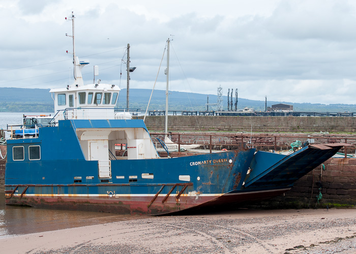 Photograph of the vessel  Cromarty Queen pictured at Cromarty on 10th May 2014