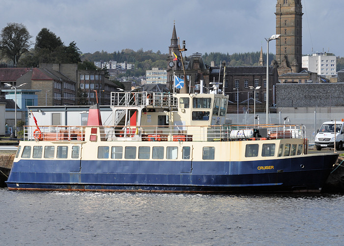 Photograph of the vessel  Cruiser pictured in Victoria Harbour, Greenock on 24th September 2011