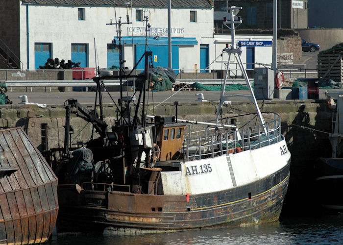 Photograph of the vessel fv Crystal Tide pictured at Peterhead on 28th April 2011