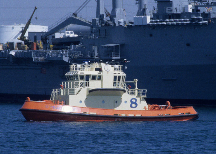 Photograph of the vessel  C-Tractor 8 pictured at San Diego on 16th September 1994