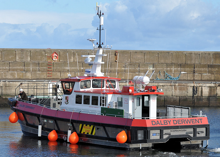 Photograph of the vessel  Dalby Derwent pictured at Buckie on 15th April 2012
