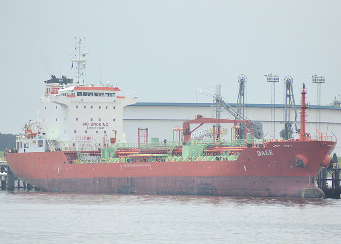Photograph of the vessel  Dale pictured in 7e Petroleumhaven, Europoort on 26th June 2011