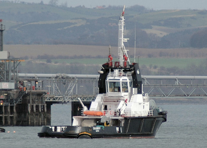 Photograph of the vessel  Dalmeny pictured at Hound Point on 23rd March 2010
