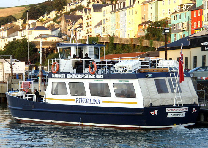 Photograph of the vessel  Dartmouth Princess pictured in Dartmouth on 28th August 2007