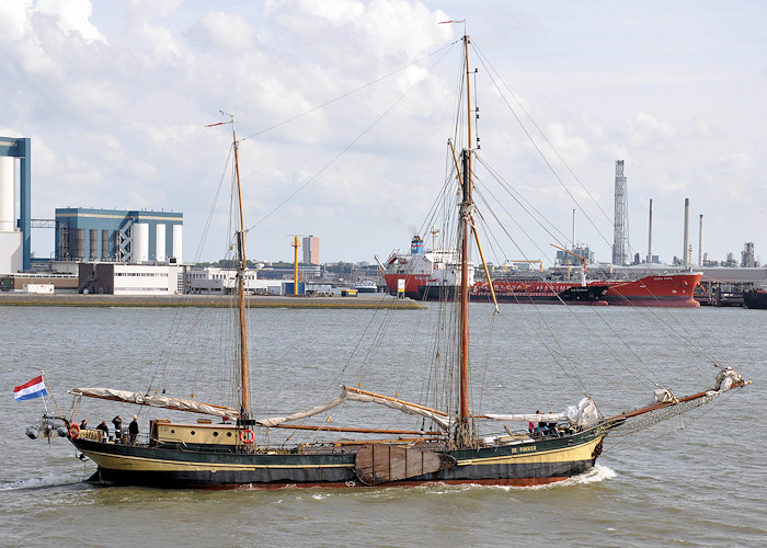 Photograph of the vessel  De Tukker pictured passing Vlaardingen on 23rd June 2012