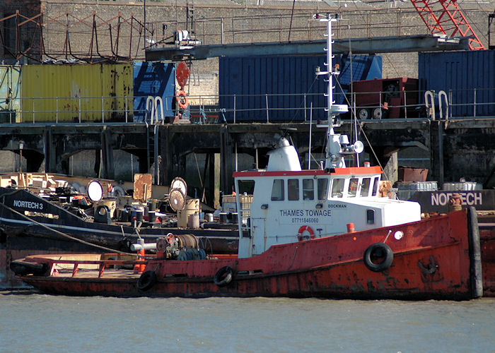 Photograph of the vessel  Dockman pictured at Northfleet on 22nd May 2010
