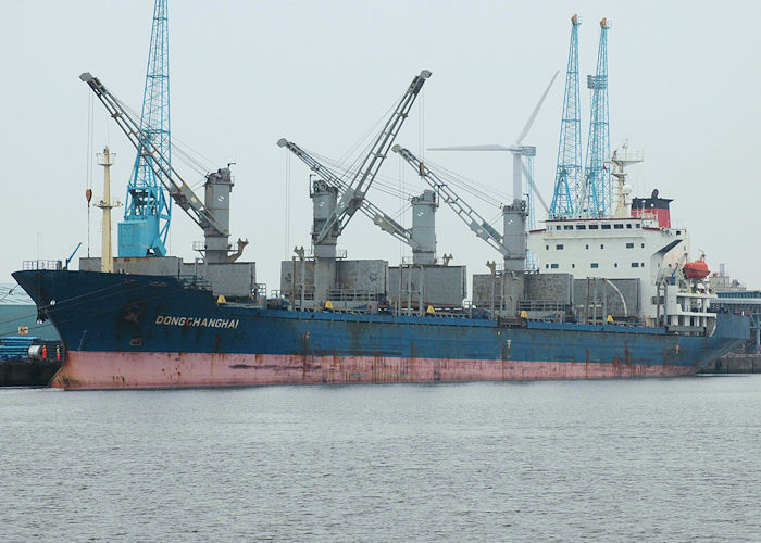 Photograph of the vessel  Dongchanghai pictured in Liverpool Docks on 27th June 2009