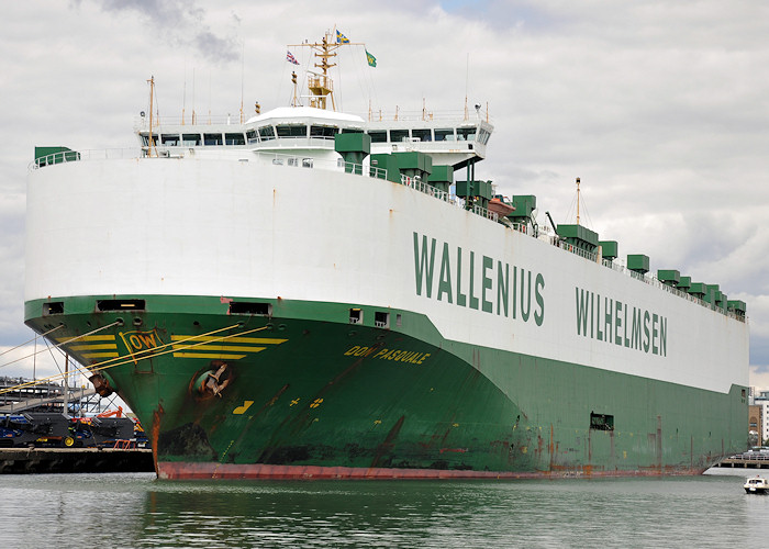 Photograph of the vessel  Don Pasquale pictured in Southampton Docks on 20th July 2012