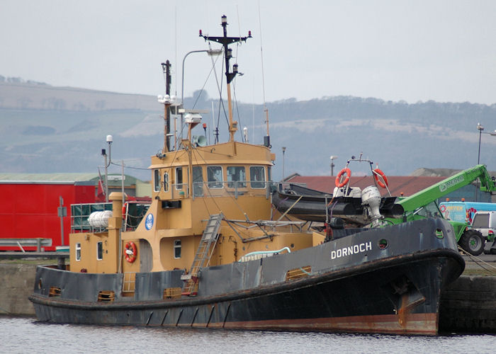 Photograph of the vessel  Dornoch pictured at Leith on 23rd March 2010