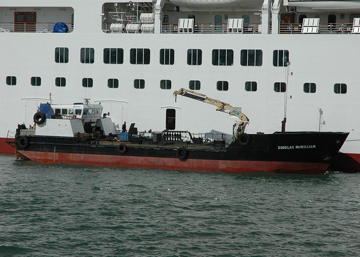 Photograph of the vessel  Douglas McWilliam pictured in Southampton on 22nd April 2006
