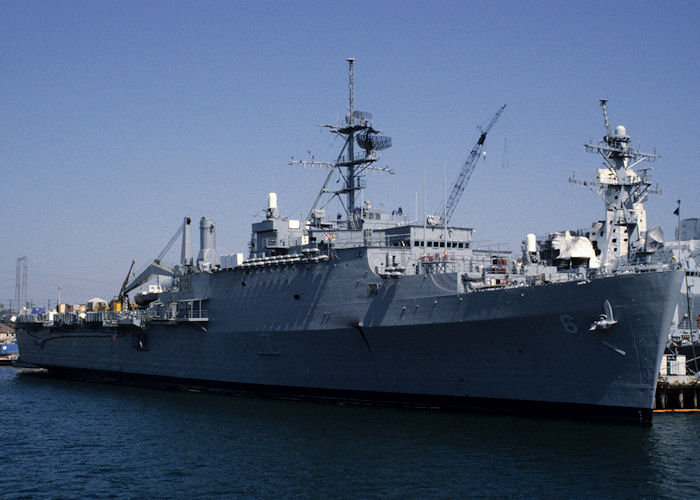 Photograph of the vessel USS Duluth pictured at San Diego on 16th September 1994