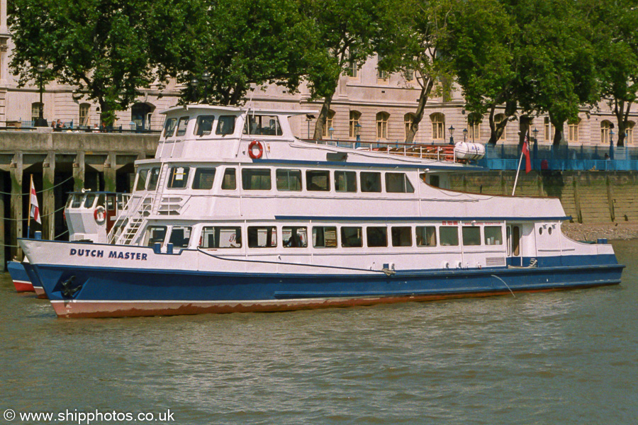 Photograph of the vessel  Dutch Master pictured in London on 16th July 2005