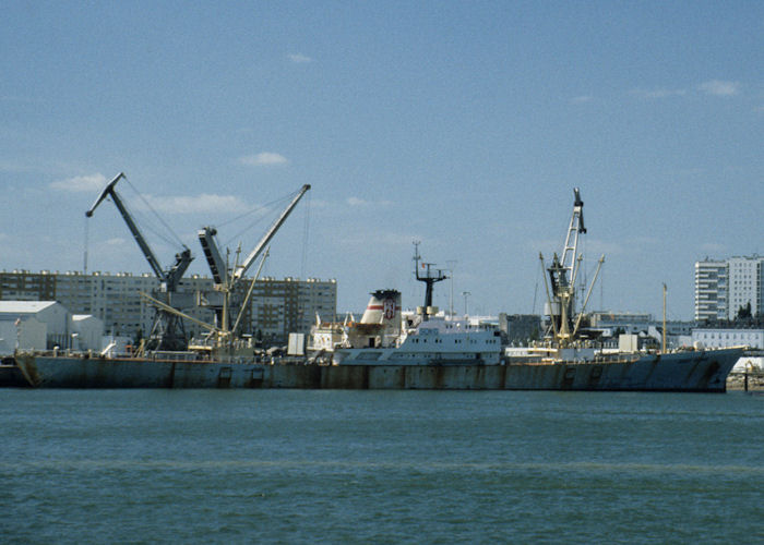 Photograph of the vessel  Dzieci Polskie pictured at Lorient on 10th July 1990