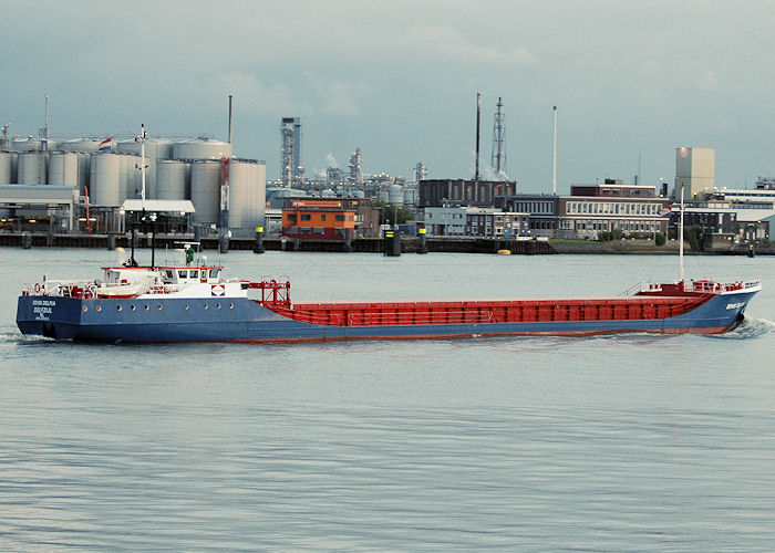 Photograph of the vessel  Eems Delfia pictured passing Vlaardingen on 20th June 2010