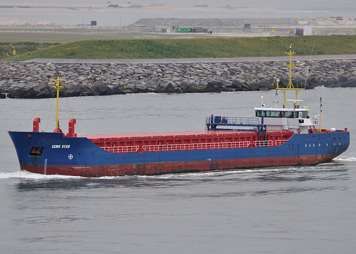 Photograph of the vessel  Eems Star pictured approaching Europoort on 26th June 2012