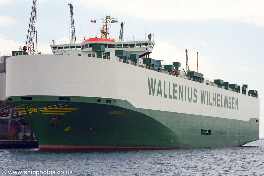 Photograph of the vessel  Elektra pictured at Southampton on 24th June 2002