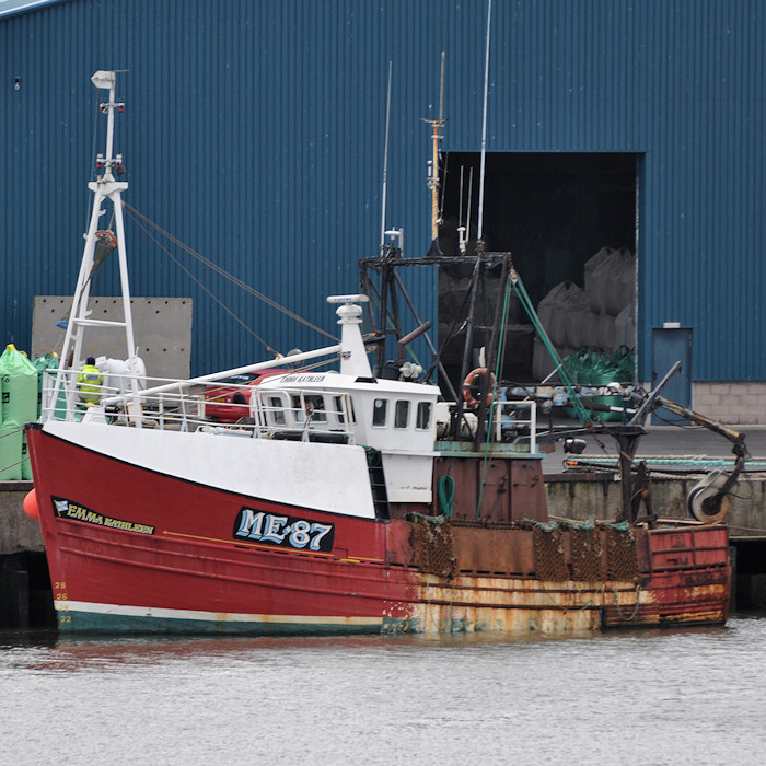 Photograph of the vessel fv Emma Kathleen pictured at Montrose on 18th April 2012