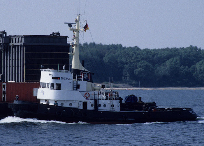 Photograph of the vessel  Ems Pull pictured on Kieler Förde on 22nd August 1995