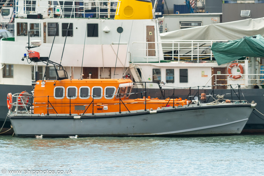 Photograph of the vessel  Endeavour pictured at Hythe on 8th July 2023