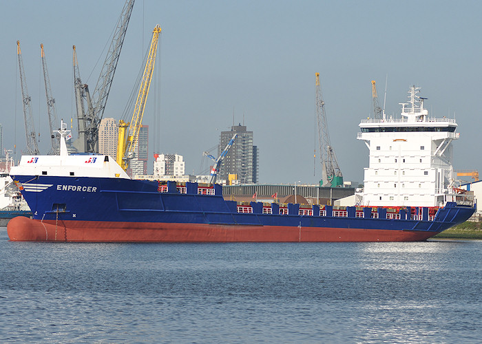 Photograph of the vessel  Enforcer pictured in Waalhaven, Rotterdam on 26th June 2011
