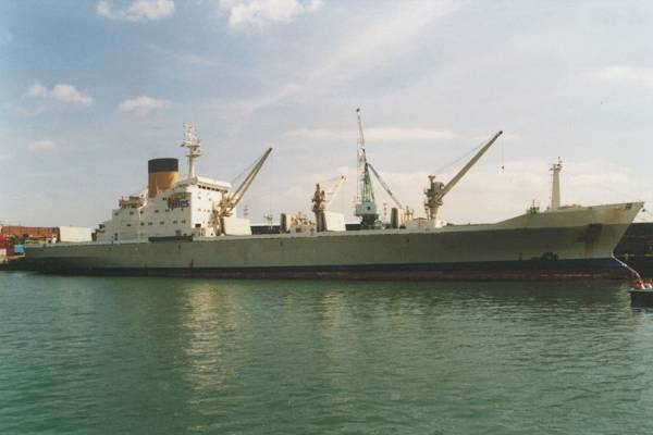 Photograph of the vessel  English Star pictured in Portsmouth on 25th May 1999