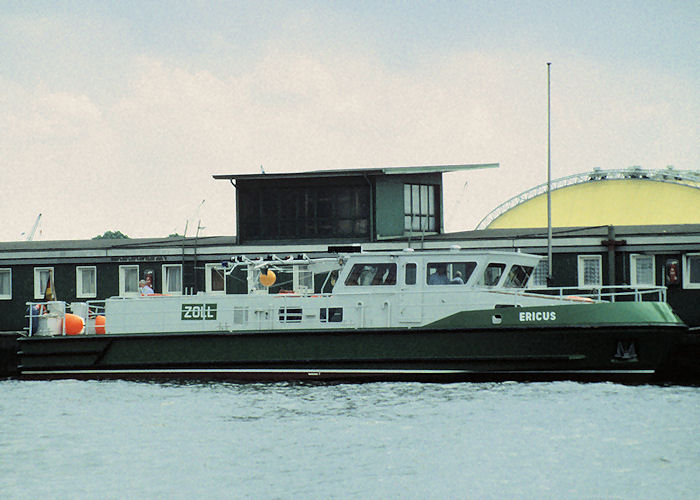 Photograph of the vessel  Ericus pictured at Hamburg on 9th June 1997