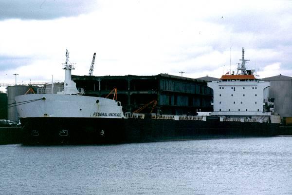 Photograph of the vessel  Federal Mackenzie pictured in Liverpool on 19th July 1999