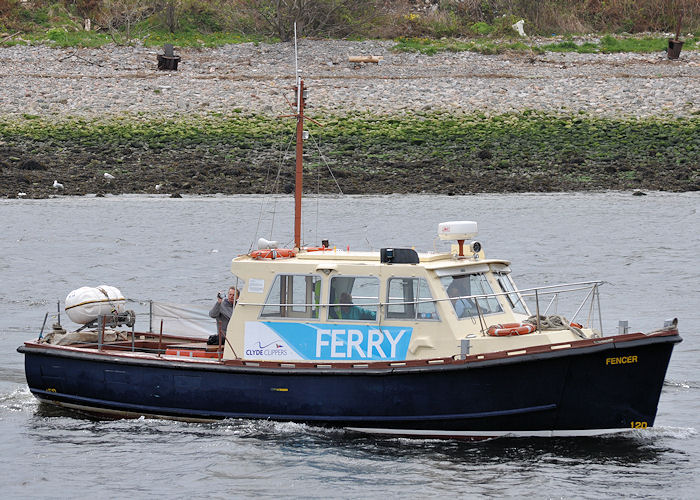 Photograph of the vessel  Fencer pictured at Aberdeen on 15th May 2013