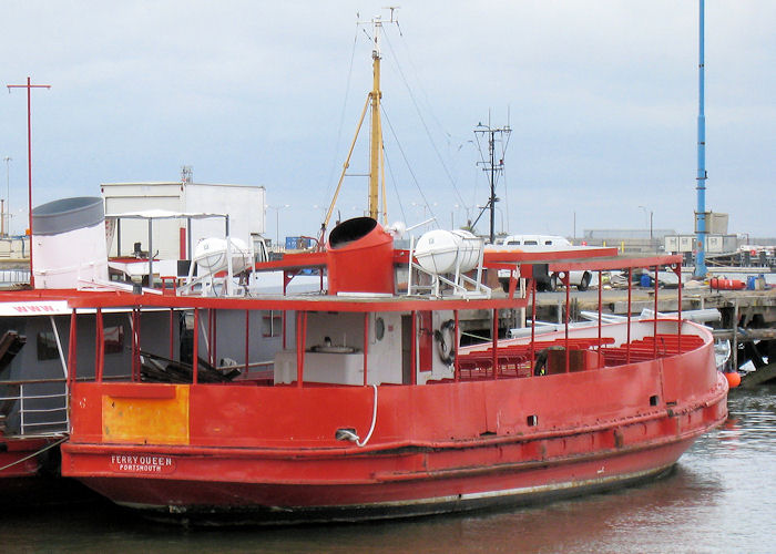 Photograph of the vessel  Ferry Queen pictured in Grimsby on 5th September 2009