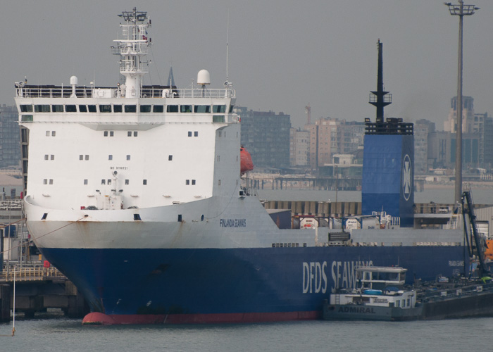 Photograph of the vessel  Finlandia Seaways pictured at Zeebrugge on 19th July 2014